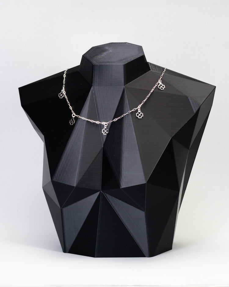 Choker 5 Trevos Vazados