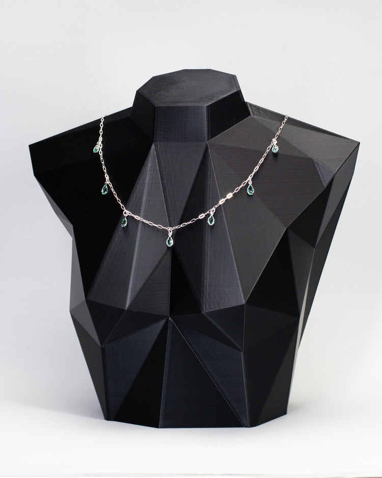 Choker Gotas Verdes